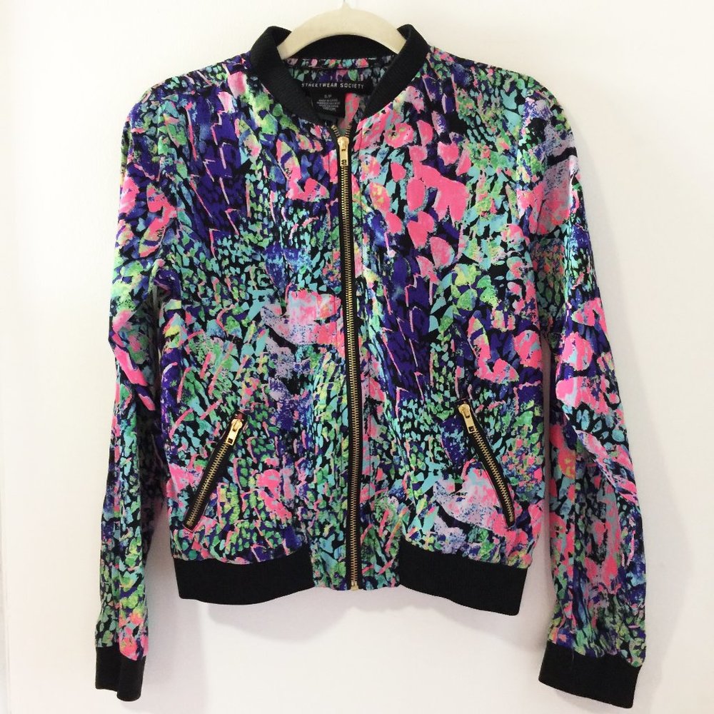 *** SOLD*** Streetwear Society bomber jacket